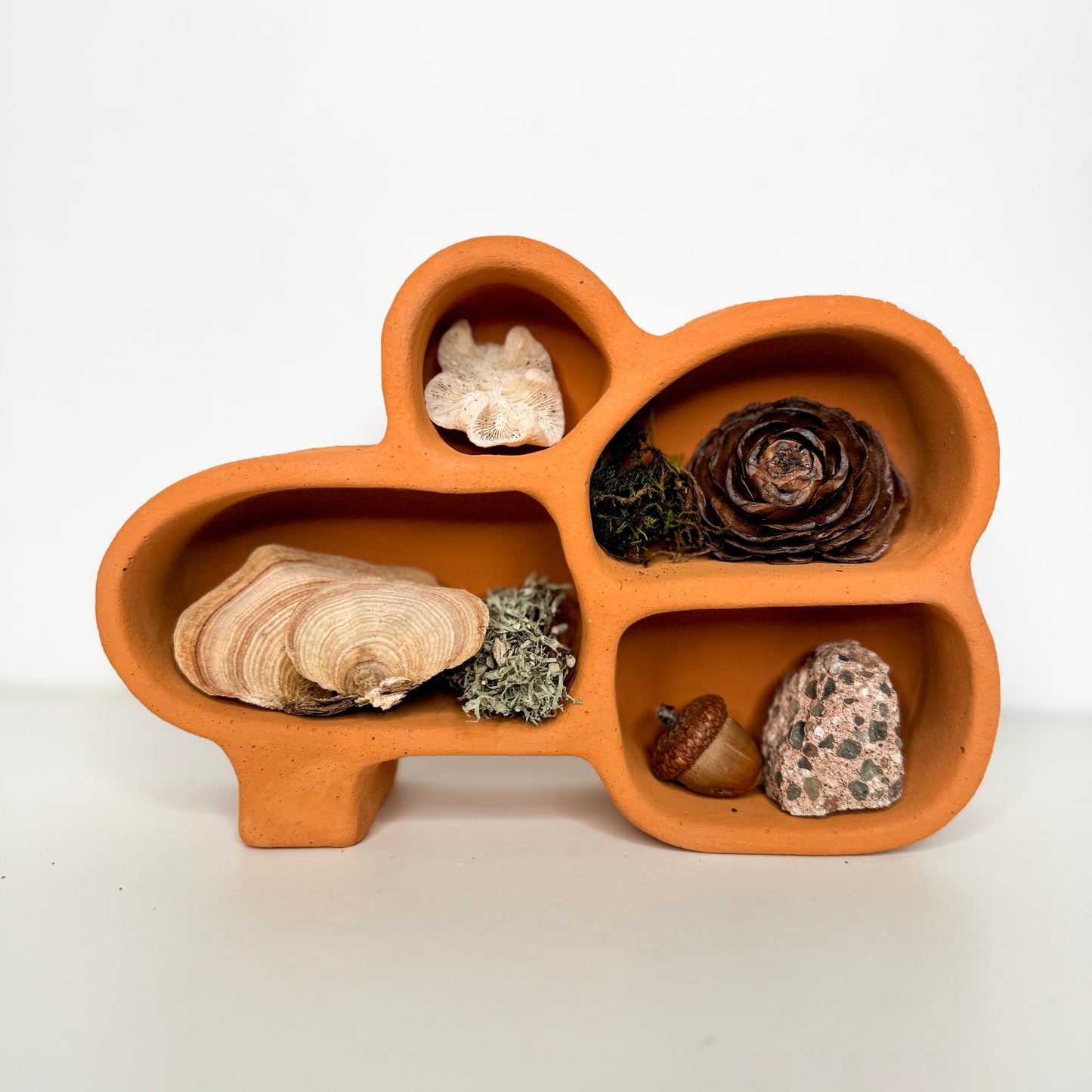 Cement Cave of Inspiration No. 2 in Terracotta
