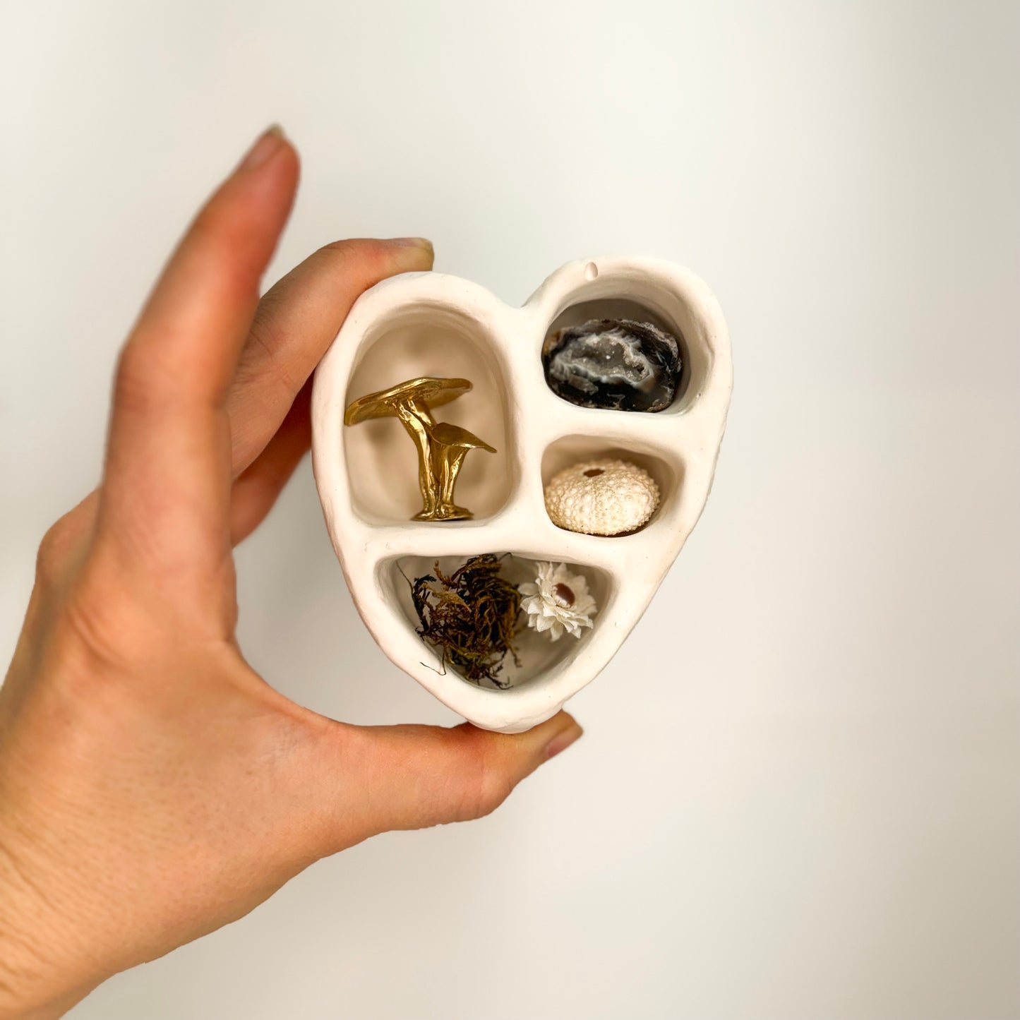 Mini Cement Heart of Inspiration